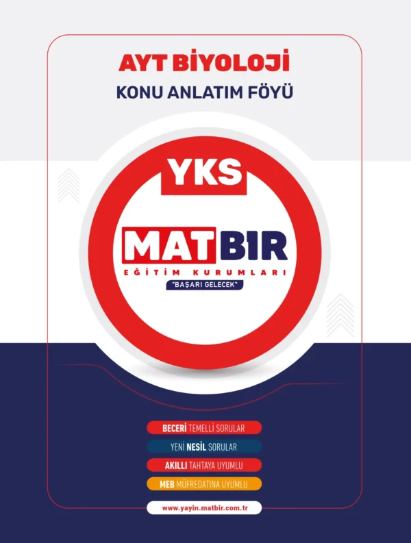 AYT Biyoloji Konu Anlatım Föyü