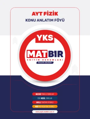 AYT Fizik Konu Anlatım Föyü