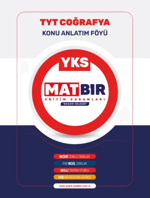 TYT Coğrafya Konu Anlatım Föyü