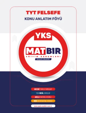 TYT Felsefe Konu Anlatım Föyü